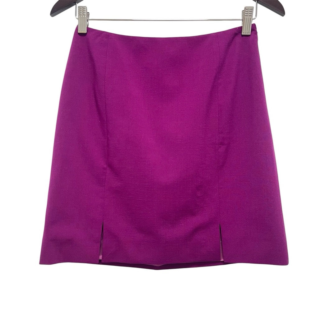 Moschino Cheap & Chic Wool Blend Purple Mini Skirt Size 8